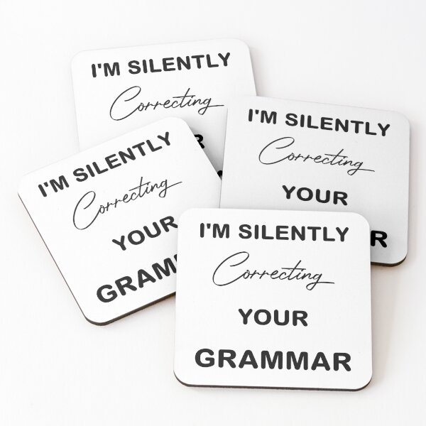Item preview, I'm Silently Correcting Your Grammar designed and sold by bargaboot.