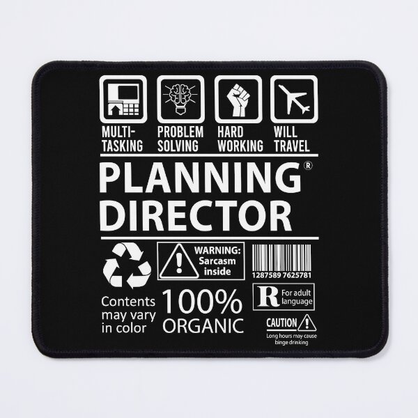 Item preview, Planning Director T Shirt - Multitasking Job Gift Item Tee designed and sold by watkinsmat.