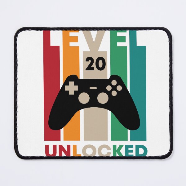 Item preview, Level 20 Unlocked,20th Birthday Gift designed and sold by Designista436.