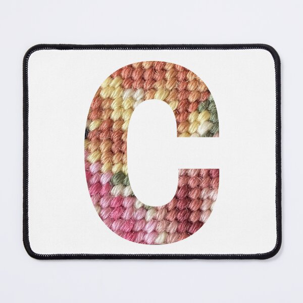 Item preview, Vintage petit point pattern - Letter C designed and sold by boomantique.