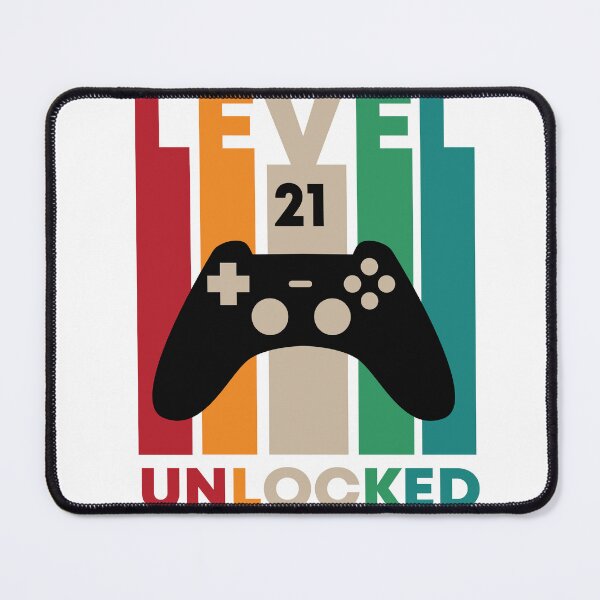 Item preview, Level 21 Unlocked,21 Birthday Gift designed and sold by Designista436.