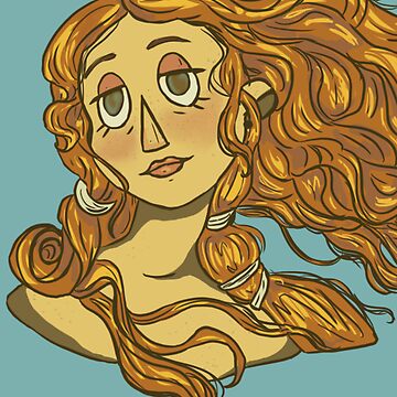 Artwork thumbnail, Stylized Bust of Venus by QarliesArt