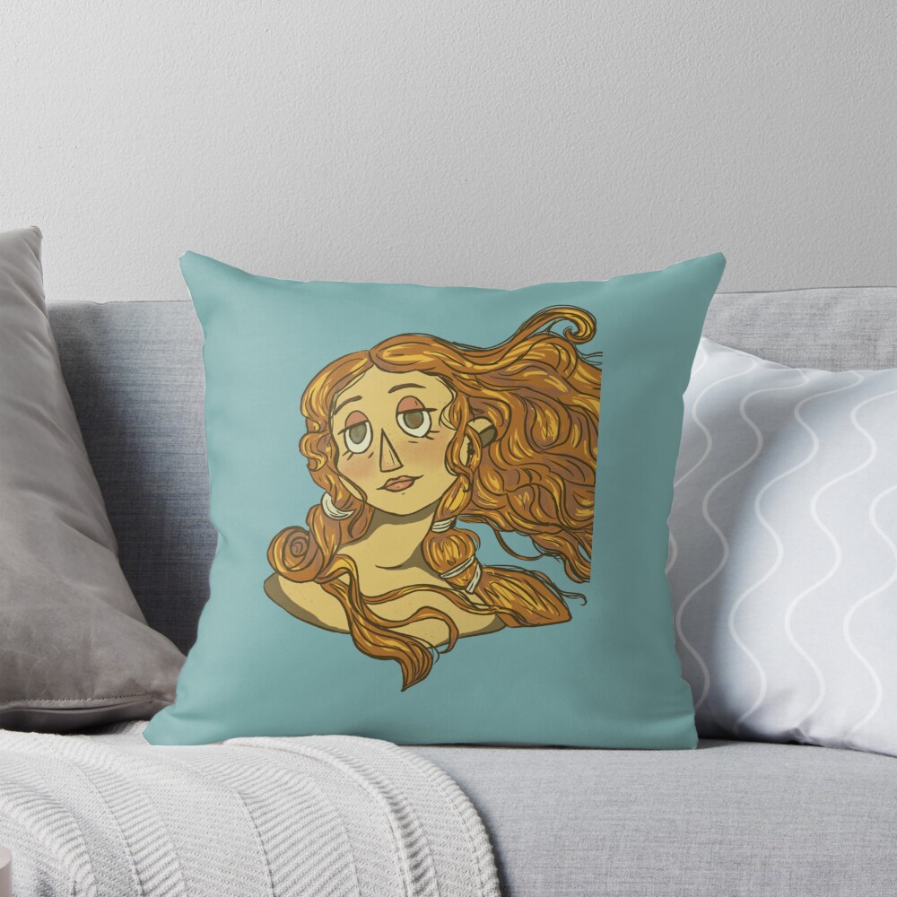 Item preview, Throw Pillow designed and sold by QarliesArt.
