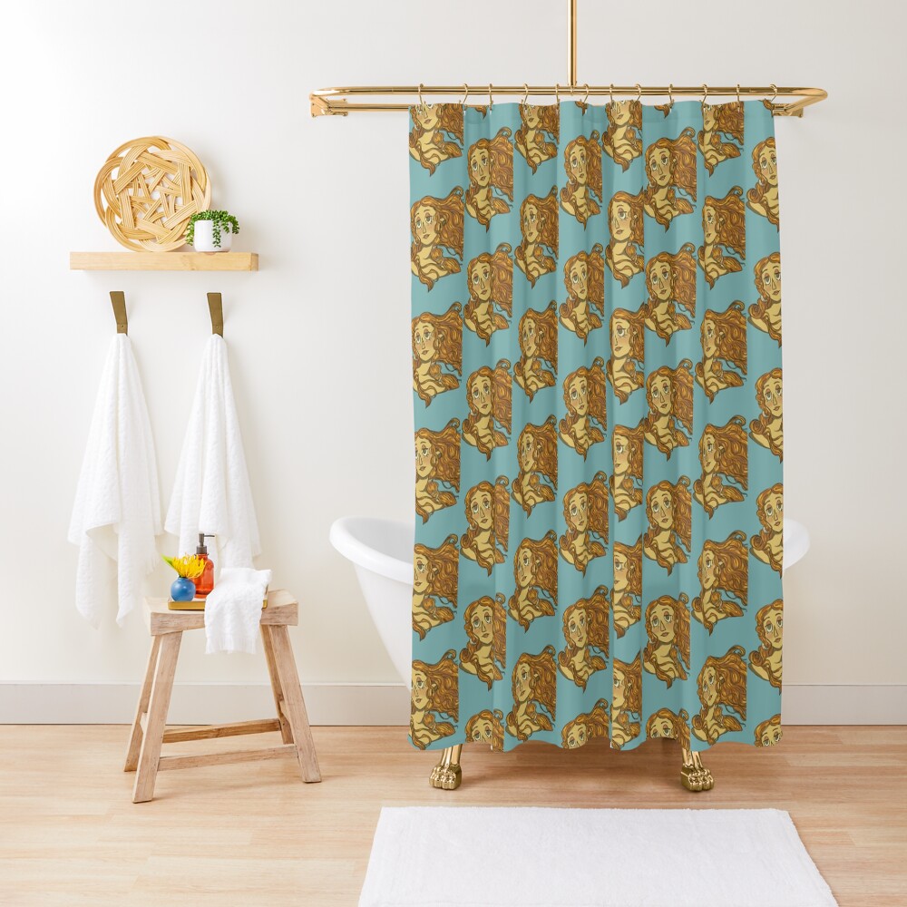 Item preview, Shower Curtain designed and sold by QarliesArt.