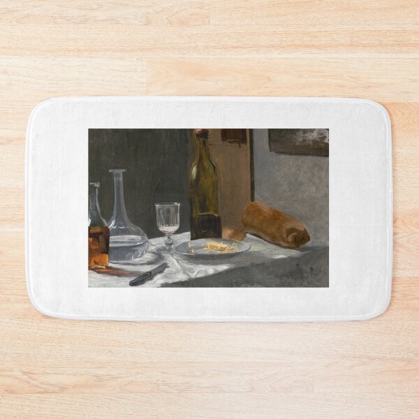 Item preview, Claude Monet "Still Life with Bottle, Carafe, Bread, and Wine" 1862/1863 designed and sold by daisiesandlove.