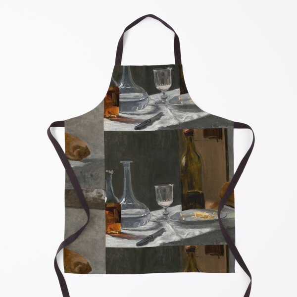 Item preview, Claude Monet "Still Life with Bottle, Carafe, Bread, and Wine" 1862/1863 designed and sold by daisiesandlove.