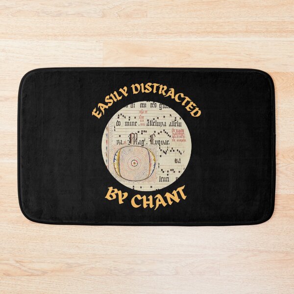 Item preview, Trad Catholic Easily Distracted By Gregorian Chant Cute Latin Mass Meme designed and sold by IceCreamMuseum.