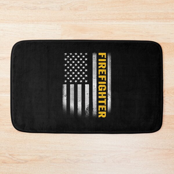 Item preview, firefighter Dad American Flag, Vintage USA firefighter American Flag, firefighter Dad Mens Womens Girls Christmas Fathers Day Gift designed and sold by xlnv.