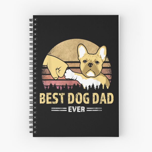 Item preview, Mens Best Frenchie Dad Ever Vintage French Bulldog Puppy Lover  designed and sold by EuphemiaShop.