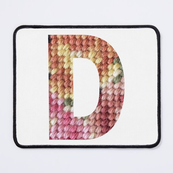 Item preview, Vintage petit point pattern - Letter D designed and sold by boomantique.