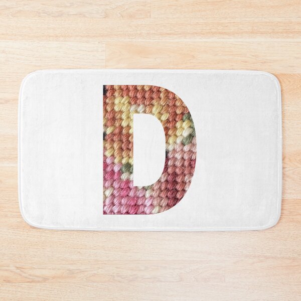 Item preview, Vintage petit point pattern - Letter D designed and sold by boomantique.