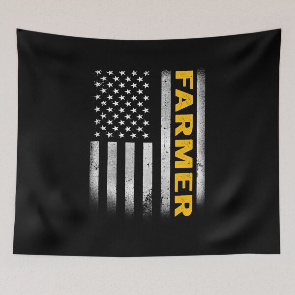 Item preview, farmer Dad American Flag, Vintage USA farmer American Flag, farmer Dad Mens Womens Girls Christmas Fathers Day Gift designed and sold by xlnv.