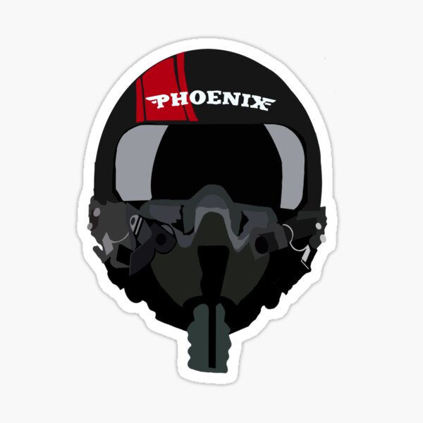 Maverick Top Gun UV LAMINATED STICKERDigital Print Stickers Decal Motocross  Racing Laptop Helmet Trunk Wall Vinyl