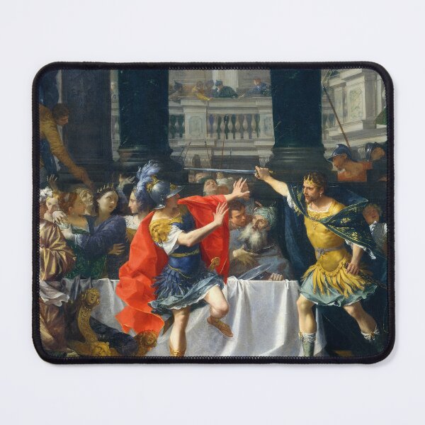Item preview, Alexander the Great Threatened by His Father | Donato Creti | 1705 Greek History Art designed and sold by CJET.