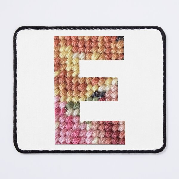 Item preview, Vintage Petit Point Pattern - Letter E designed and sold by boomantique.