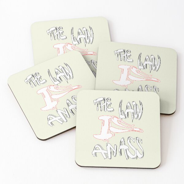 Item preview, The law is an ass designed and sold by NewTopDesign.