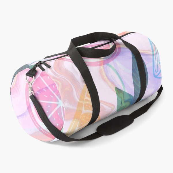 Item preview, pink and blue pastel marble lemon pattern designed and sold by Beeroclock.