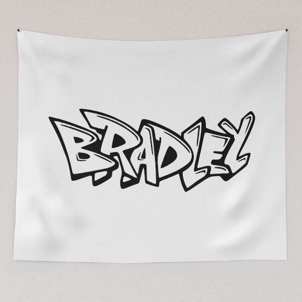 Item preview, Bradley - Graffiti Name Design designed and sold by NameThatShirt.