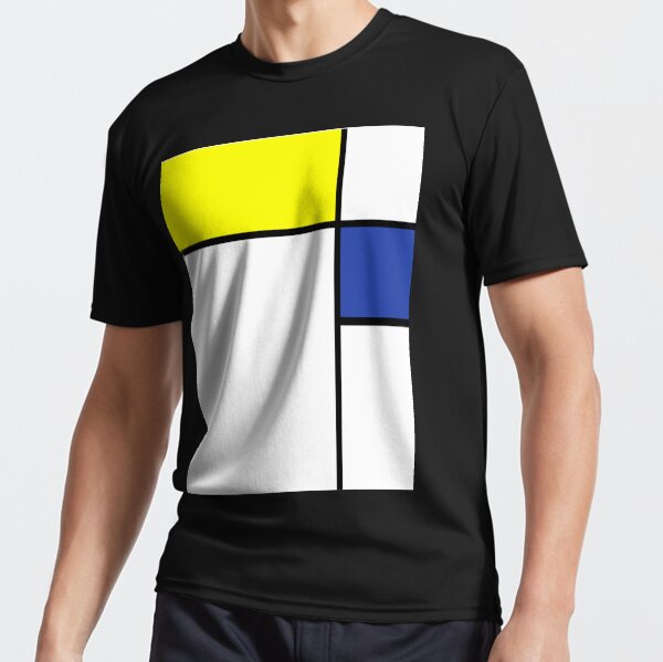 "Piet Mondrian Art Print | Piet Mondrian-Composition in oval with color ...