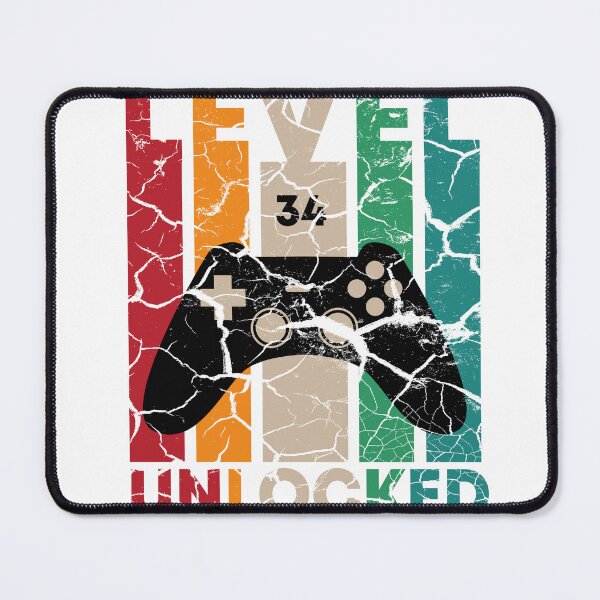 Item preview, Level 34 Unlocked,34 Birthday Gift designed and sold by Designista436.