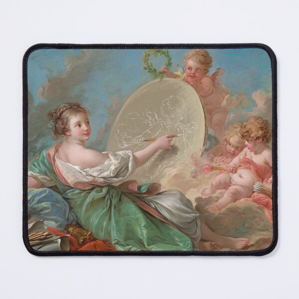 Item preview, Allegory of Painting | Francois Boucher | 1765 Rococo Art designed and sold by CJET.