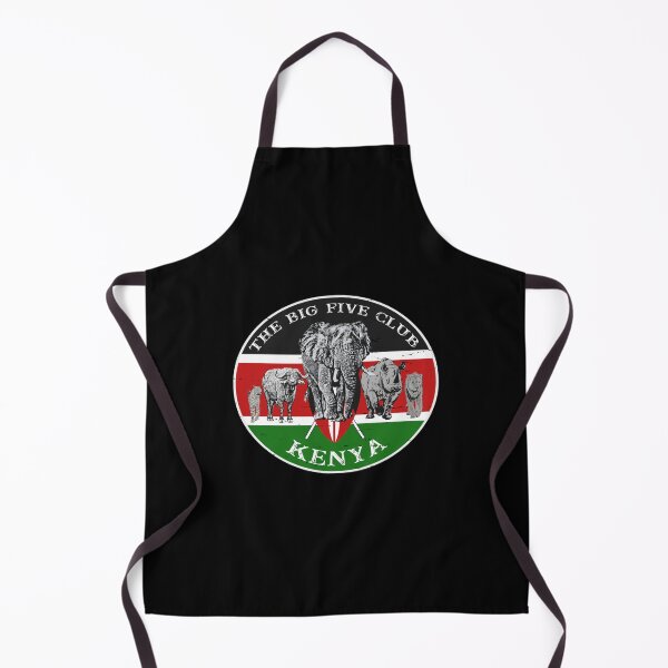 Item preview, Africas Big Five on Kenya Flag Sweatshirt designed and sold by ThuysThuys.