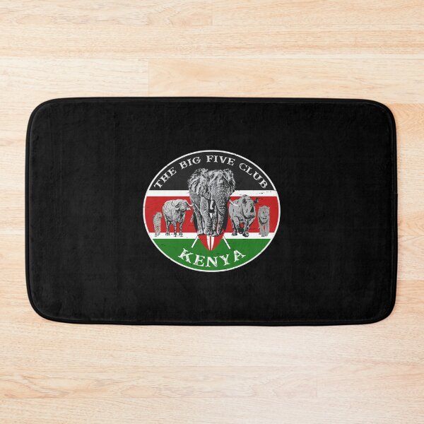 Item preview, Africas Big Five on Kenya Flag Sweatshirt designed and sold by ThuysThuys.