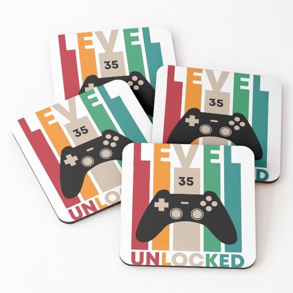 Item preview, Level 35 Unlocked,35 Birthday Gift designed and sold by Designista436.