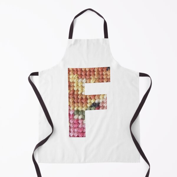 Item preview, Vintage Petit Point Pattern - Letter F designed and sold by boomantique.
