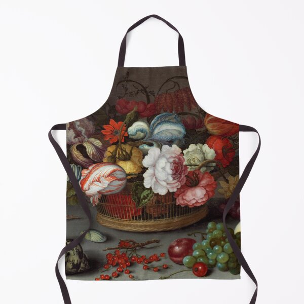 Item preview, Basket of Flowers | Balthasar van der Ast | 1622 Renaissance Still Life Art designed and sold by CJET.