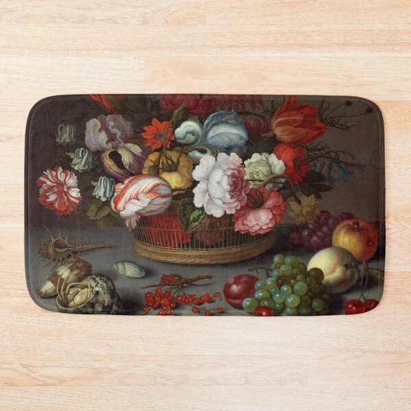 Item preview, Basket of Flowers | Balthasar van der Ast | 1622 Renaissance Still Life Art designed and sold by CJET.