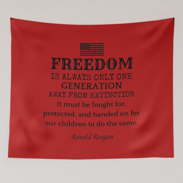 Item preview, Freedom is One Generation Away From Extinction if Not Fought For designed and sold by NerdGrrl.