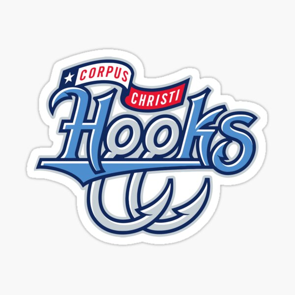 "Corpus Christi Hooks" Sticker for Sale by Reiter777 | Redbubble