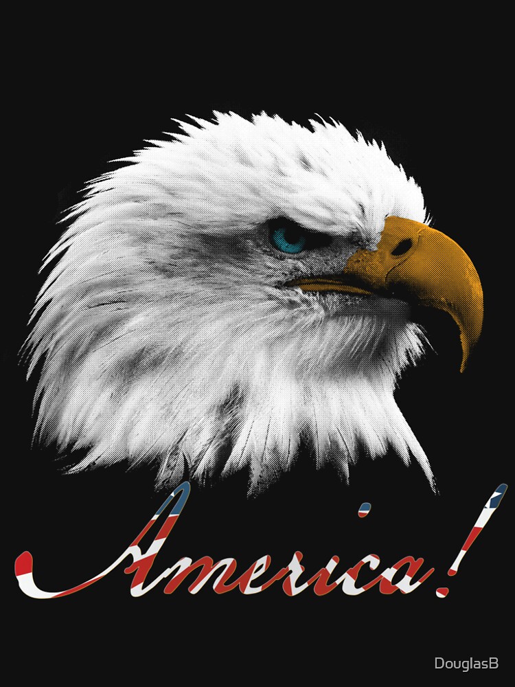 Thumbnail 6 of 6, Premium T-Shirt, Freedom's Eagle - America! designed and sold by DouglasB.
