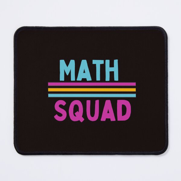 Item preview, Math Squad Math Teacher Mathematics Club School Algebra designed and sold by MagicSD Designs.