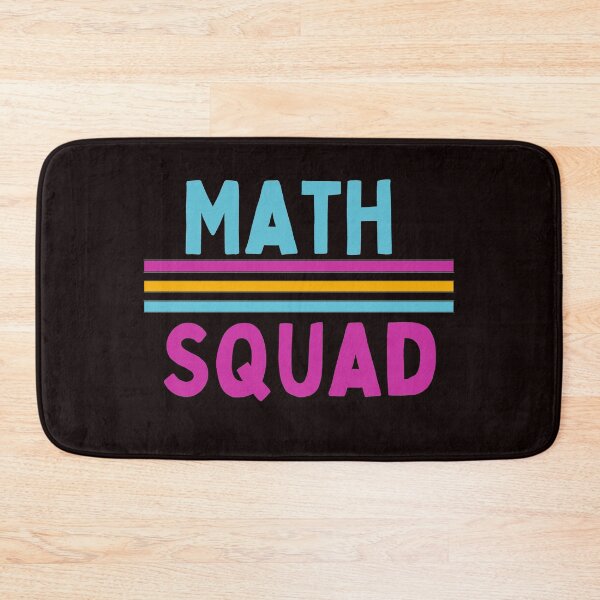 Item preview, Math Squad Math Teacher Mathematics Club School Algebra designed and sold by MagicSD Designs.