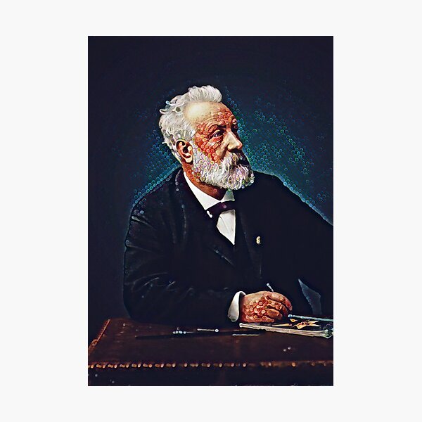 Oeuvre de Jules Verne Impression photo