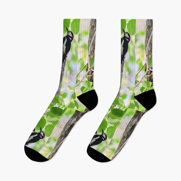 Item preview, Oh Lord help me with these kids. Great spotted woodpecker designed and sold by Jouko Lehto Photography.