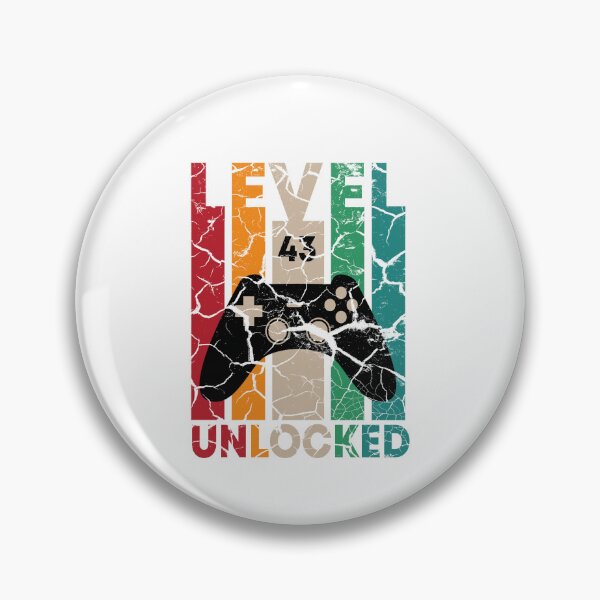 Item preview, Level 43 Unlocked,43 Birthday Gift designed and sold by Designista436.