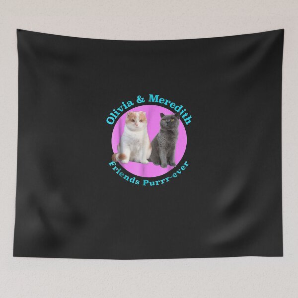 Item preview, Olivia And Meredith  Friends Purrr Ever Essential designed and sold by kryslhybatt.
