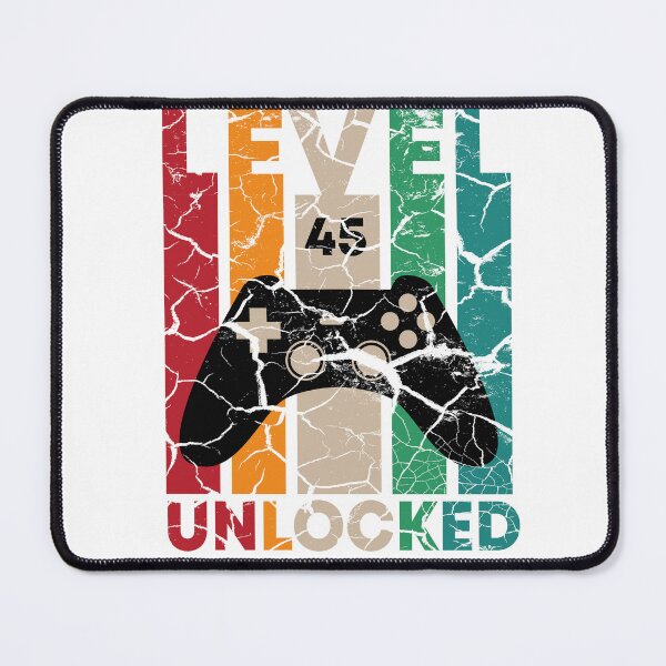 Item preview, Level 45 Unlocked,45 Birthday Gift designed and sold by Designista436.