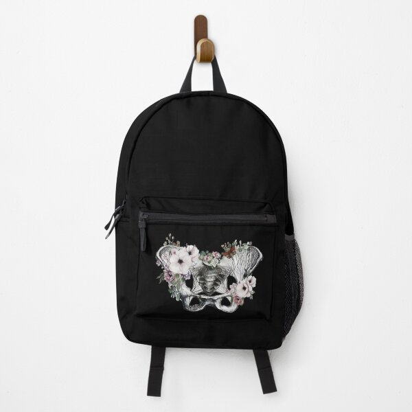 Item preview, Feminism, anatomy, anatomical art, draw, flowers roses, female bones of the pelvis designed and sold by Collagedream.