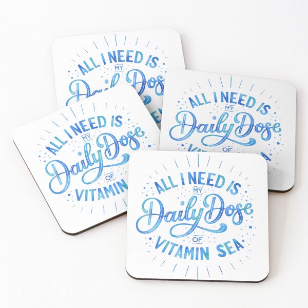 Item preview, Daily Dose of Vitamin Sea designed and sold by Sandra Brezina.