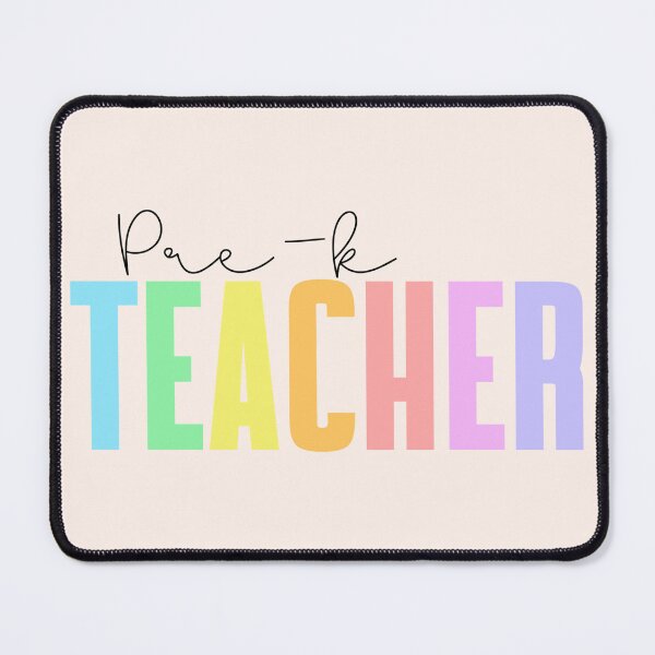 Item preview, Pre-K Teacher Pastel designed and sold by haleyeahdesign.