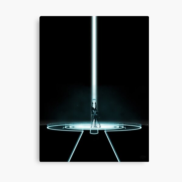 Tron Portal Canvas Print