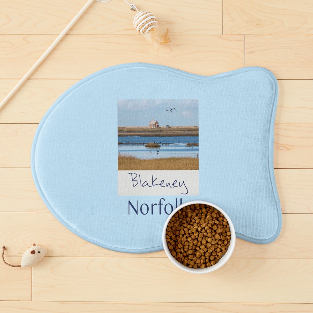 Blakeney North Norfolk, across the marshes Pet Mat