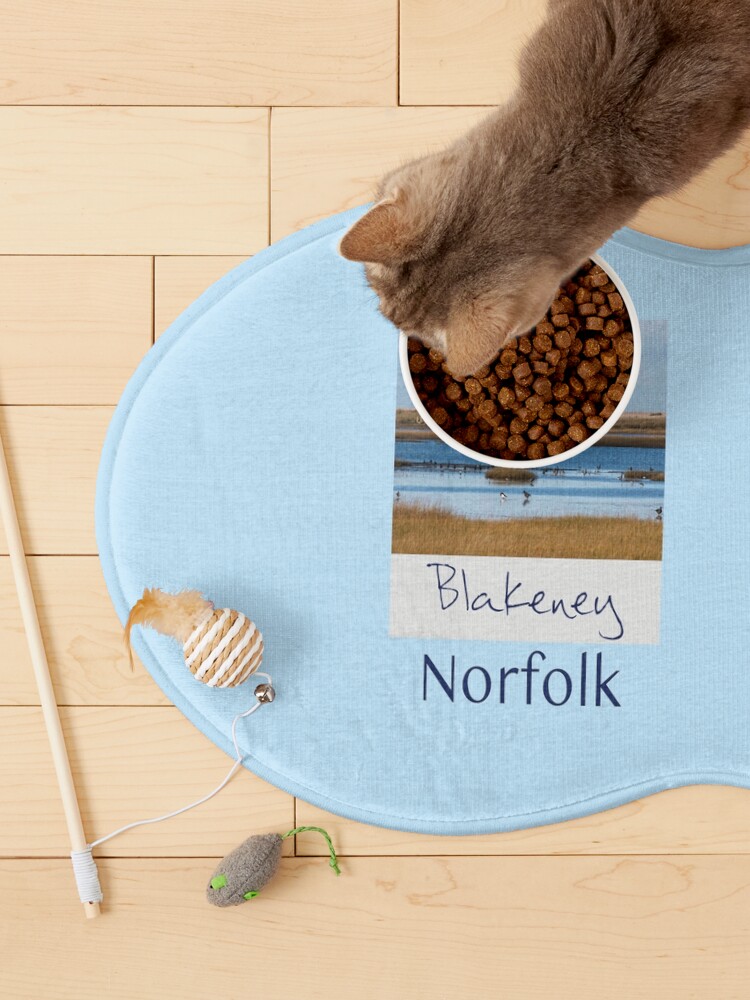 Alternate view of Blakeney North Norfolk, across the marshes Pet Mat
