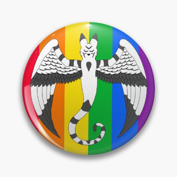 Item preview, Straight ally badge designed and sold by fableworld.