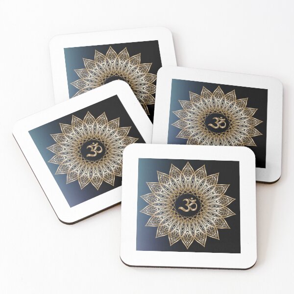Item preview, Ohm mandala designed and sold by AddsAesthetics.