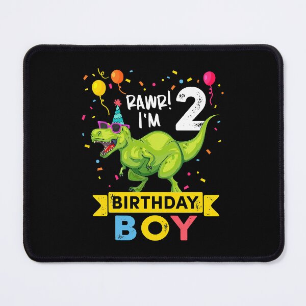 Item preview, Rawr I'm 2 Birthday Boy 2 Year Old 2nd Birthday T Rex Dinosaur designed and sold by MalloWilli.